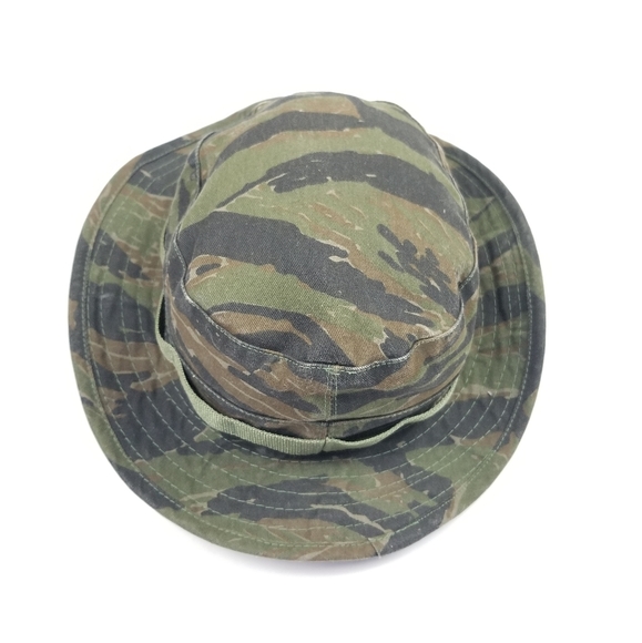 VTG 90's 00's Camouflage Military Booney Sun Hat - Picture 3 of 7